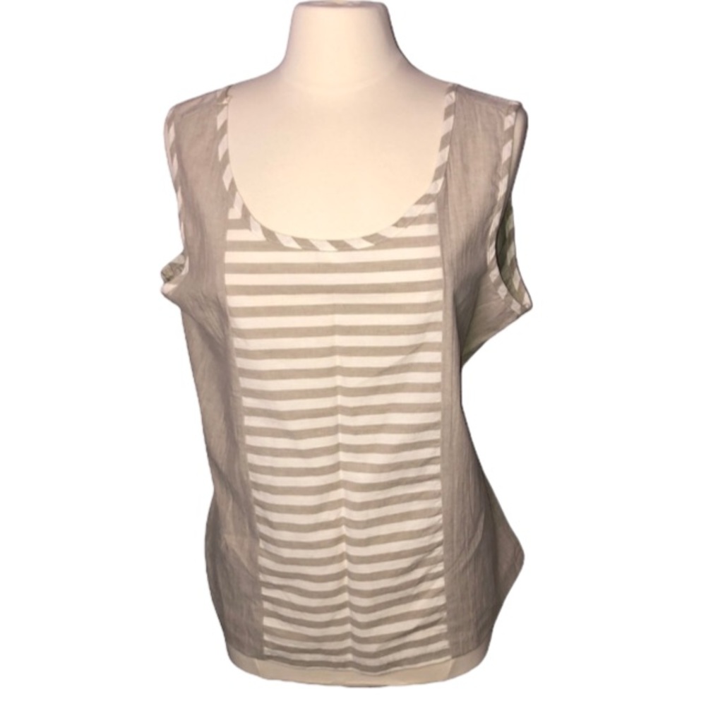 NWT Sailor style sleeveless blouse